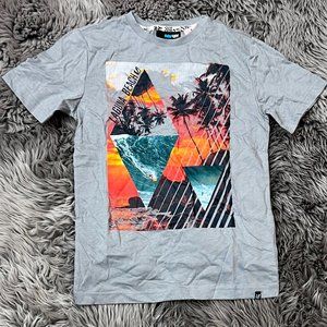 Amplify Boy's T-Shirt | Grey | Beach Themed | Various Sizes